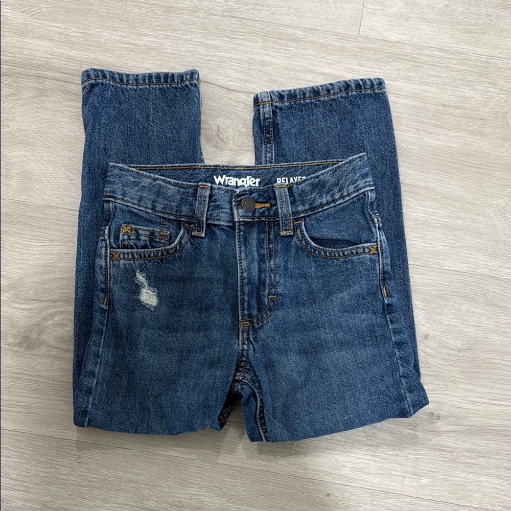 Wrangler Dark Blue Denim Jeans